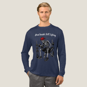 Dood van binnen, nog steeds aan het sporten Tri-Blend shirt