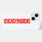 Dood van binnen Stempel Case-Mate iPhone Case (Achterkant (horizontaal))