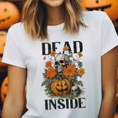 Dood van binnen Vintage Halloween Tri-Blend Shirt