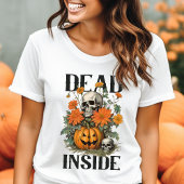 Dood van binnen Vintage Halloween Tri-Blend Shirt