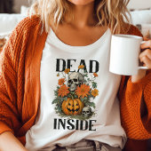Dood van binnen Vintage Halloween Tri-Blend Shirt