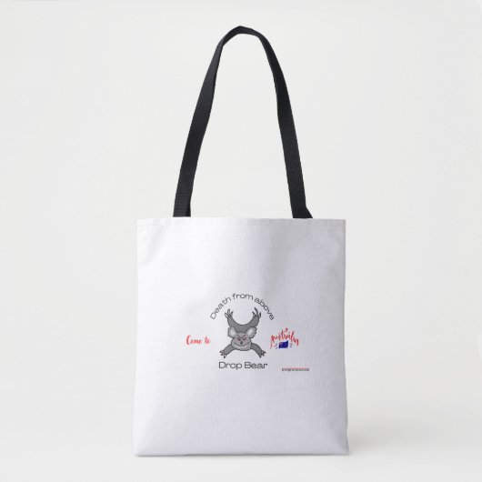 Dood van boven tote bag (Voorkant)