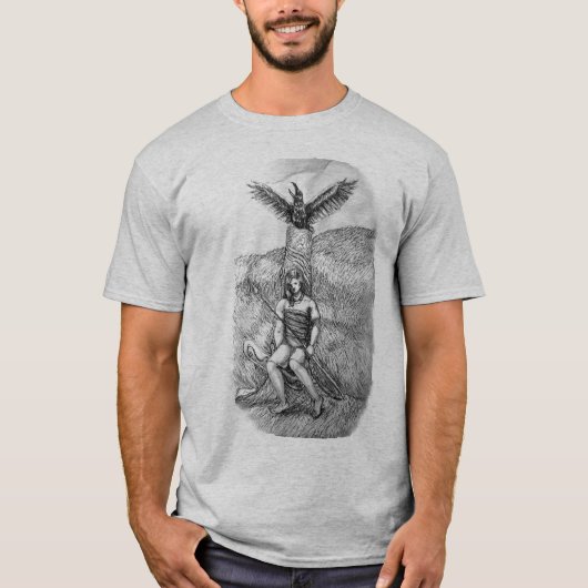 Dood van Cu Chulainn, licht Shirt, kleding T-shirt (Voorkant)