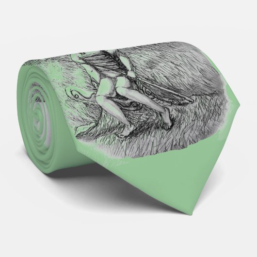 Dood van Cu Chulainn, Stropdas, Necktie Stropdas (Opgerold)