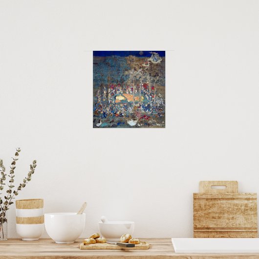 Dood van de historische Boeddha Poster (Keuken)