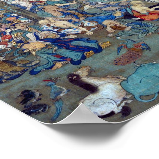 Dood van de historische Boeddha Poster (Hoek)