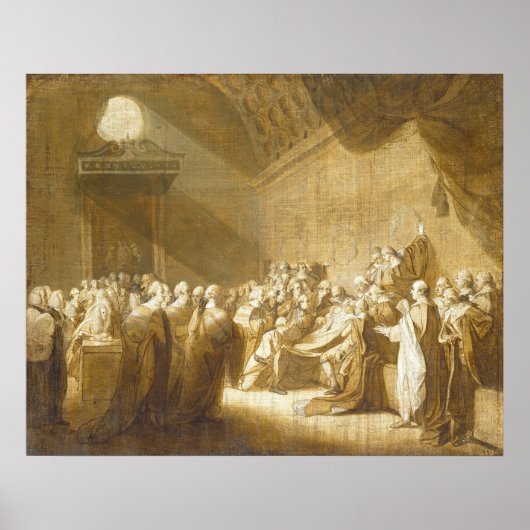 Dood van Earl - John Copley Fine Art Poster (Voorkant)