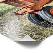 Dood van een Allis Chalmer's Foto Afdruk (Hoek)