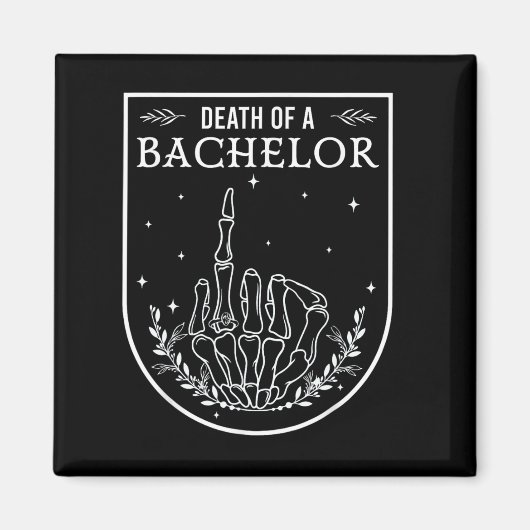 Dood van een Bachelor Spooky Seizoen Bruid GR Magneet (Voorkant)