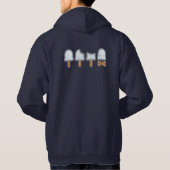 dood van een papegaai hoodie (Achterkant)