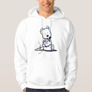 Dood van een Sneeuwman Westie Hoodie