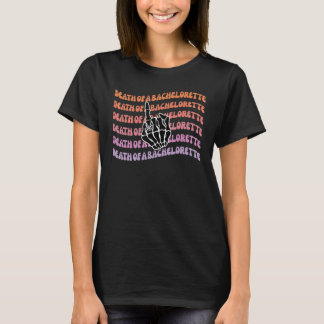 Dood van een vrijgezelle vrouw  Tot de dood ons sc T-shirt