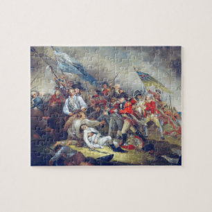 Dood van generaal Warren Battle of Bunker's Hill Legpuzzel