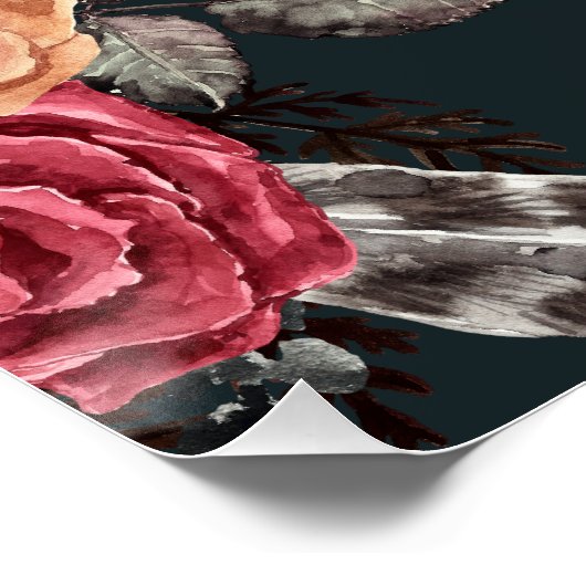 Dood van haar 20s, RIP Verjaardag Glossy Poster (Hoek)