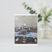 Dood van het briefkaart van Massen (Staand voorkant)