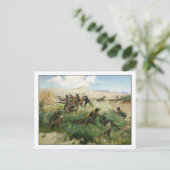 Dood van het imperial van de prins door Paul Jamin Briefkaart (Staand voorkant)