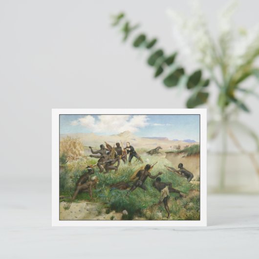 Dood van het imperial van de prins door Paul Jamin Briefkaart (Staand voorkant)