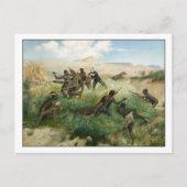 Dood van het imperial van de prins door Paul Jamin Briefkaart (Voorkant)