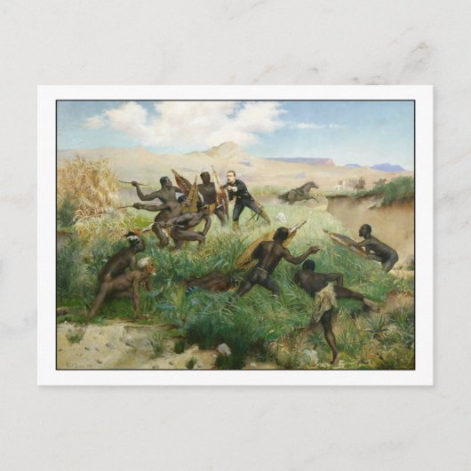 Dood van het imperial van de prins door Paul Jamin Briefkaart (Voorkant)