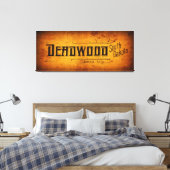 DOOD VAN HET OUDE Westen Canvas Afdruk (Insitu (Slaapkamer))