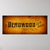 DOOD VAN HET OUDE Westen Poster (Voorkant)