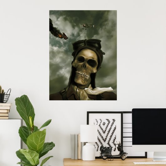 Dood van het Poster Skies (Thuiskantoor)