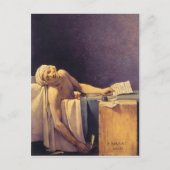dood van Jacques-Louis David van Marat Briefkaart (Voorkant)