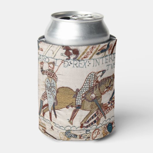 Dood van koning Harold (Bayeux Tapestry) Blikjeskoeler (Blikje Voorkant)