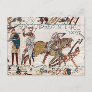 Dood van Koning Harold (Bayeux Tapestry) Briefkaar Briefkaart