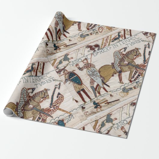 Dood van koning Harold (Bayeux Tapestry) Cadeaupapier (Uitgerold)