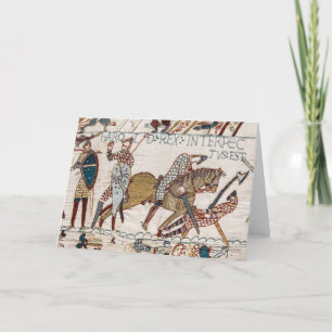 Dood van koning Harold (Bayeux Tapestry) Kaart