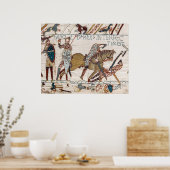 Dood van koning Harold (Bayeux Tapestry) Poster (Keuken)
