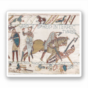 Dood van koning Harold (Bayeux Tapestry) Sticker