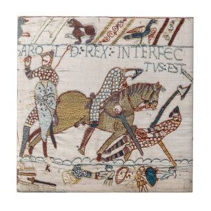 Dood van koning Harold (Bayeux Tapestry) Tegeltje