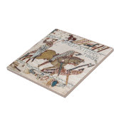 Dood van koning Harold (Bayeux Tapestry) Tegeltje (Zijkant)
