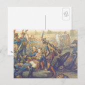 Dood van Lannes Briefkaart (Voorkant / Achterkant)