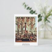 Dood van Lucpensiona door Sandro Botticelli Briefkaart (Staand voorkant)
