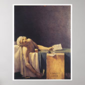 Dood van Marat, 1793 Poster (Voorkant)