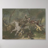 Dood van Patrick Ferguson op King's Mountain Poster (Voorkant)