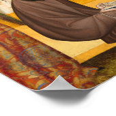 Dood van Saint Clare - Heiligenkreuz Fine Art Poster (Hoek)