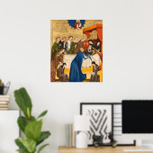 Dood van Saint Clare - Heiligenkreuz Fine Art Poster (Thuiskantoor)