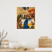 Dood van Saint Clare - Heiligenkreuz Fine Art Poster (Keuken)