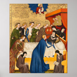 Dood van Saint Clare - Heiligenkreuz Fine Art Poster