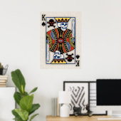 Dood van schoppen poster (Thuiskantoor)