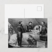 Dood van Stonewall Jackson Briefkaart (Voorkant / Achterkant)