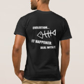 Dood van TDK - evolutie - DEAL MET IT T-shirt (Achterkant)