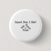 Dood van vaccins, LOUD Small Button (Voorkant)