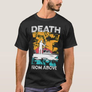 Dood van vis uit de visserij van de overkant van d t-shirt