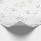 Dood van vrede cadeaupapier (Hoek)