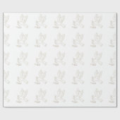 Dood van vrede cadeaupapier (Vlak)